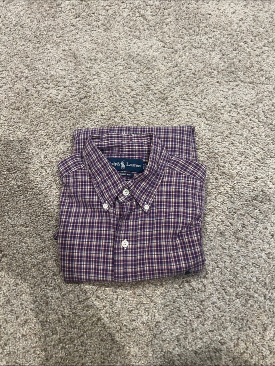 Ralph Lauren Other - Ralph Lauren Purple Plaid Button-Down Shirt